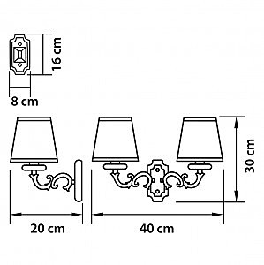 Настенное бра Lightstar Engenuo 779528